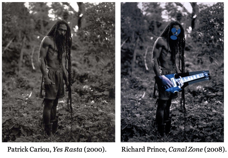 Patrick Cariou, Yes Rasta (2000) | Richard Prince, Canal Zone (2008)
